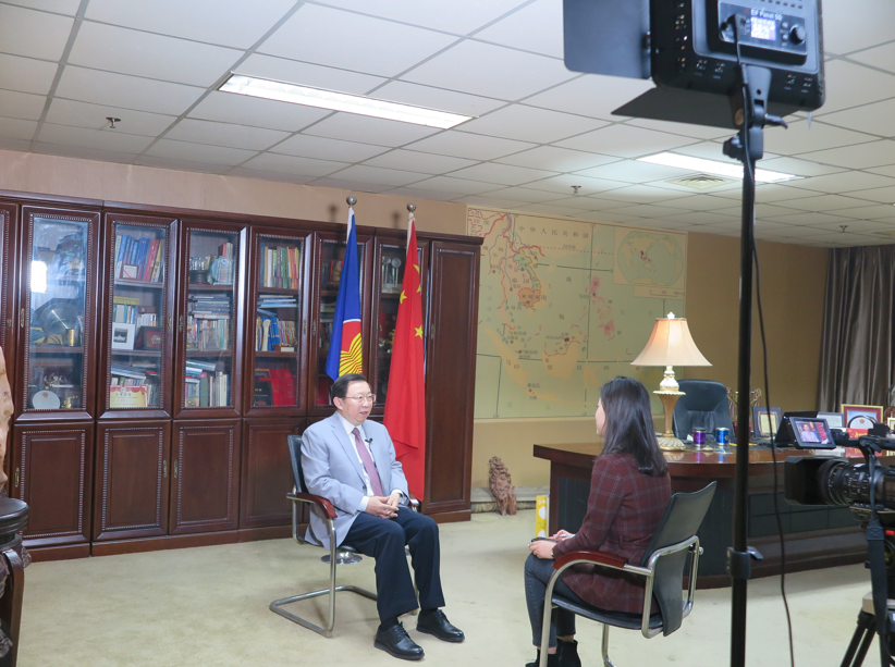 Mr. Xu Ningning accepted the CCTV interview