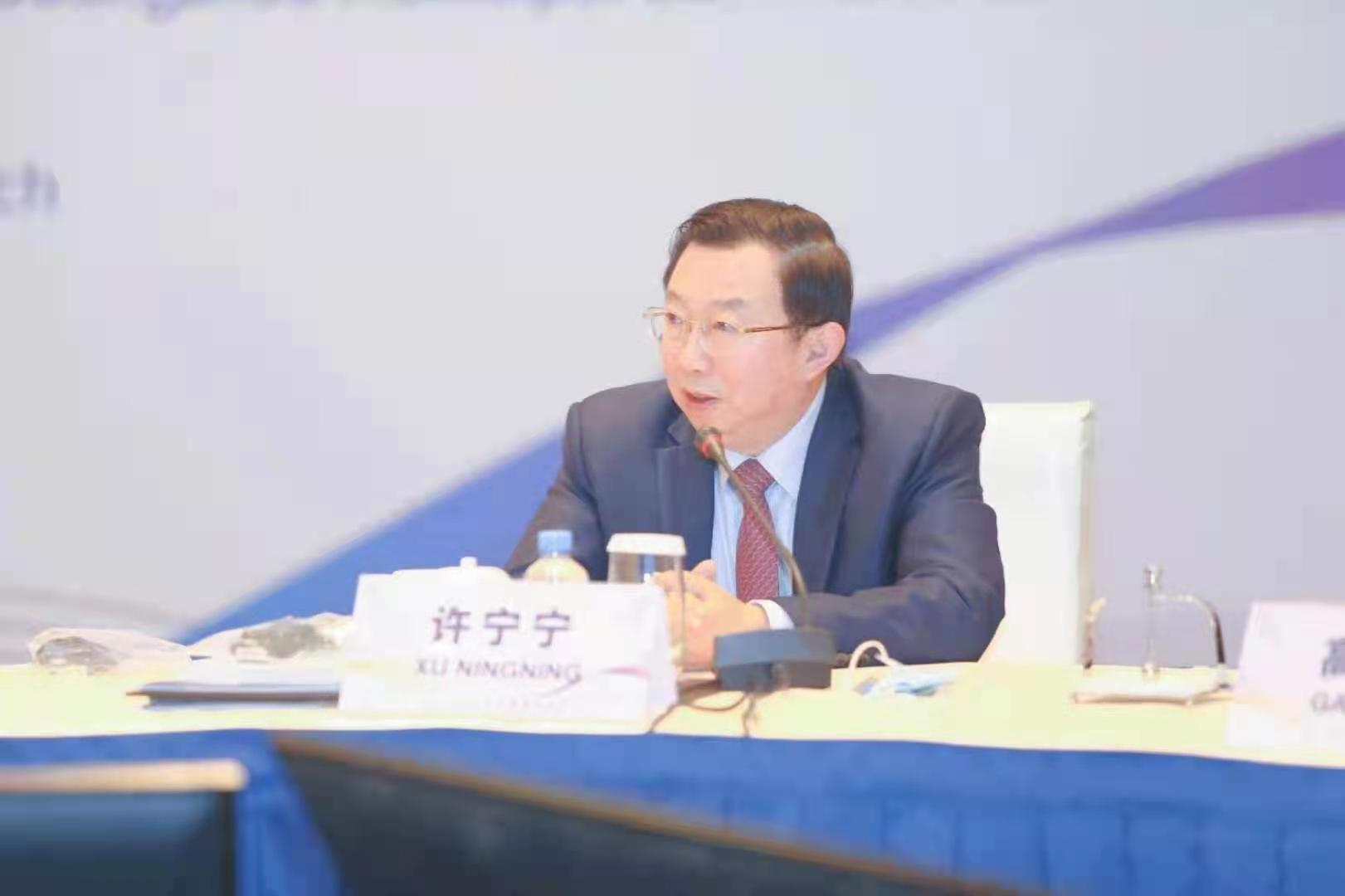 Xu Ningning gave a keynote speech at the &quot;RCEP and Guangzhou Development Roundtable&quot;