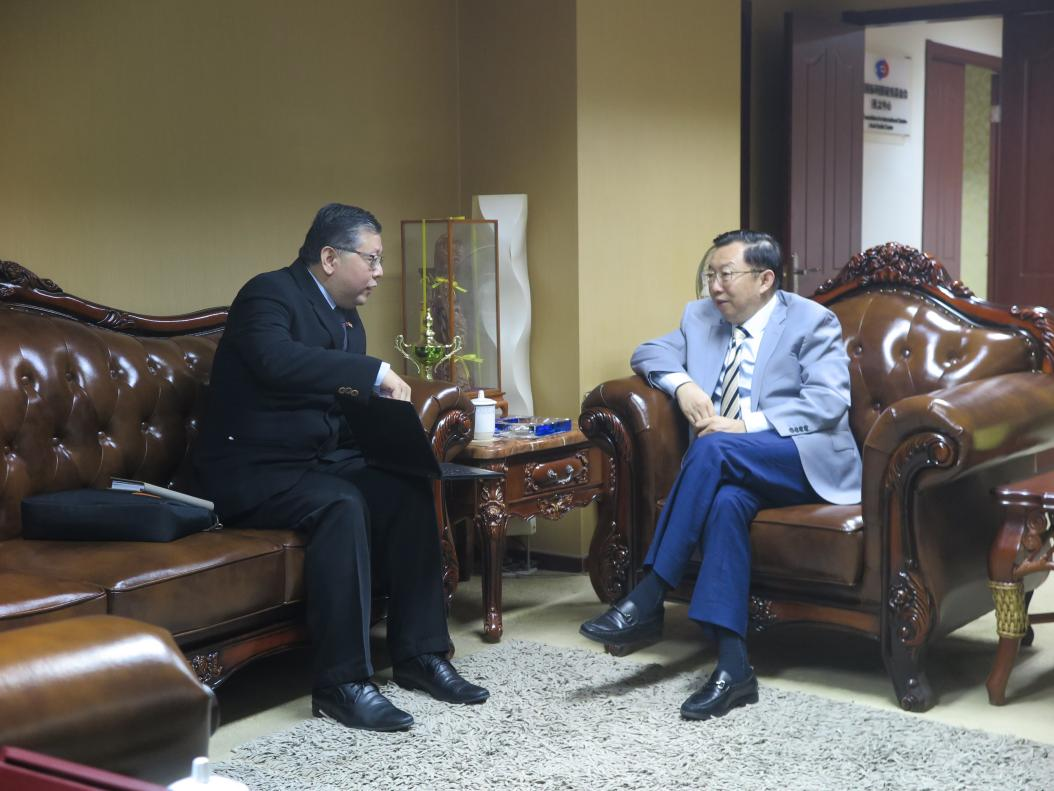 Minister Counselor (Investment) of the Malaysian Embassy in Chin visited CABC