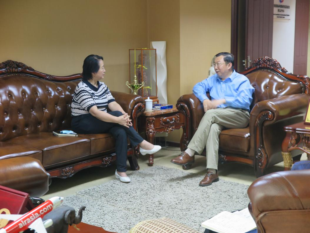 Wei Xuanjun, Secretary and Director of the Beijing Office of the Hunan Government, visited CABC